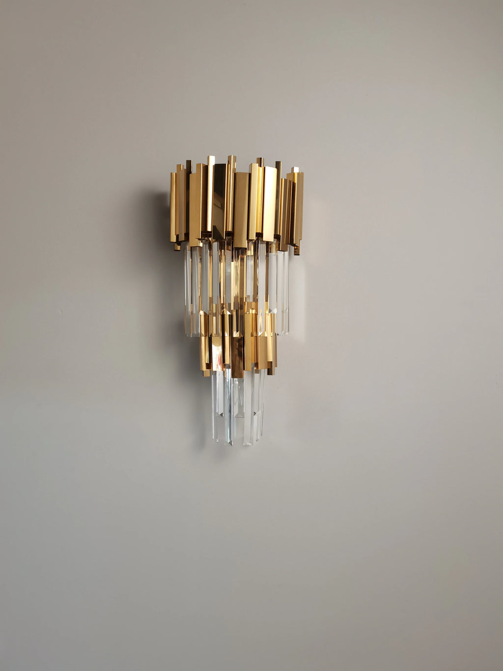 Lustre en Cristal Pas Cher — Métal