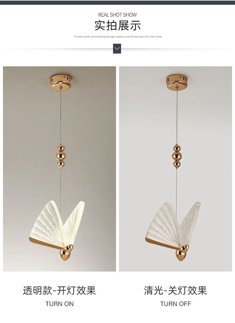Suspension Luminaire Nordique — Cristal