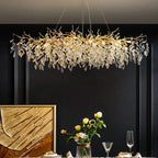 Grand Lustre Salle à Manger — Cristal Grand Format