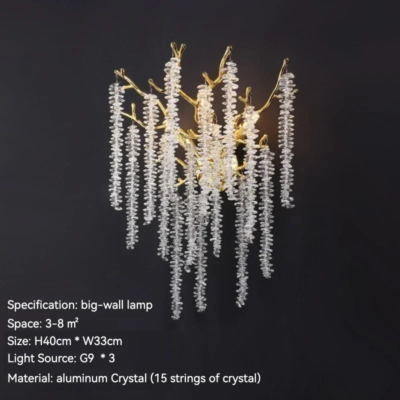 Lustre Cristal Ancien — Métal
