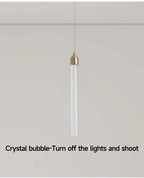 Suspension Cristal Luxe 35cm - Lustre Élégant LED