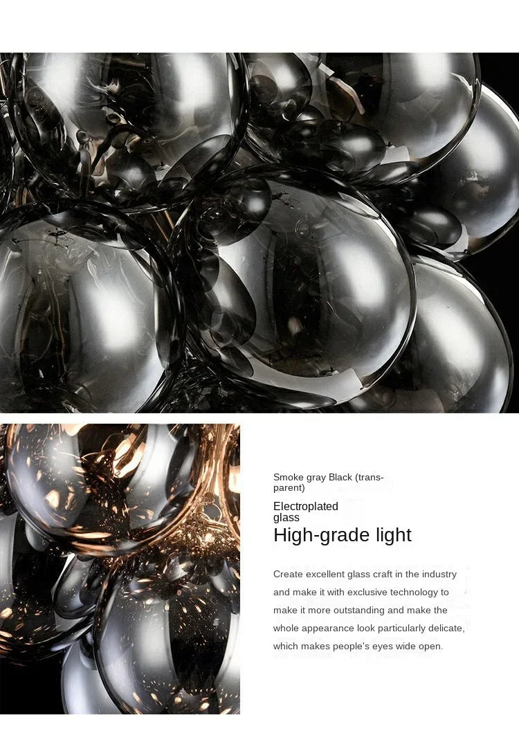 Lustre Design Salle à Manger — Nordique — 3 ampoules