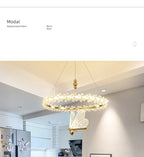 Lustre LED Cristal — Salle à Manger