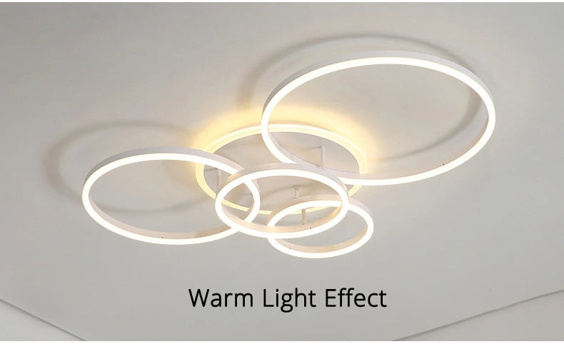Lustre Blanc Moderne