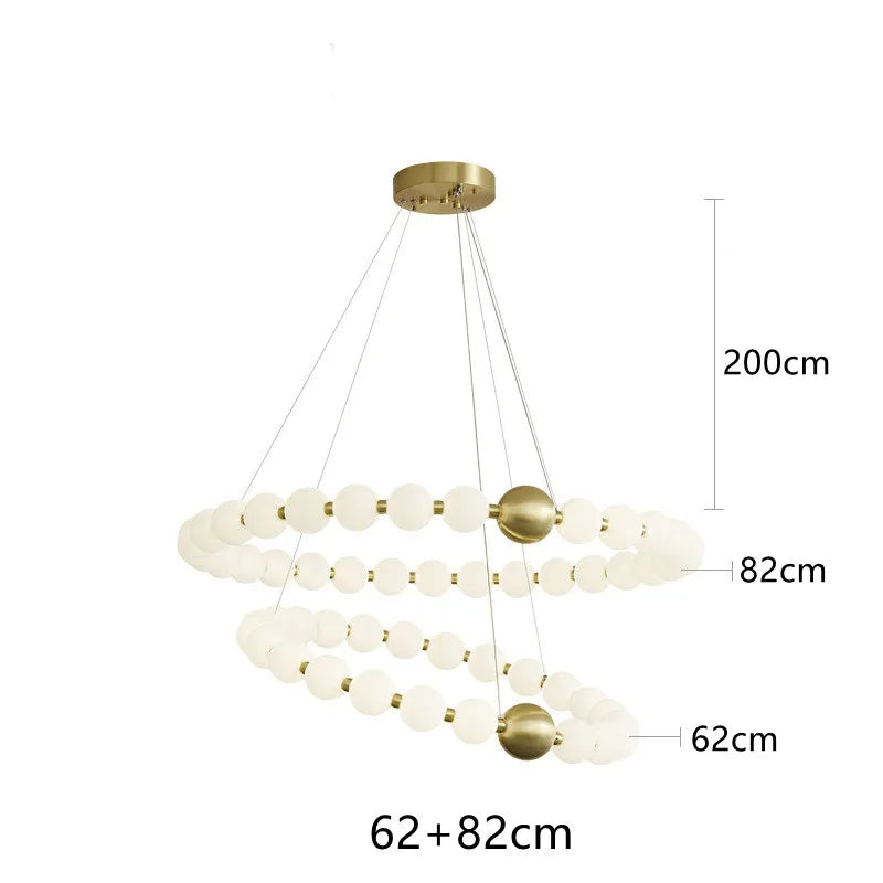 Suspension Luminaire Nordique — Métal