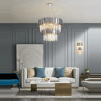 Lustre Cristal Design — Moderne — Oval 150cm