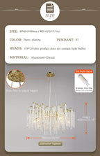 Lustre Cristal Ancien — Métal