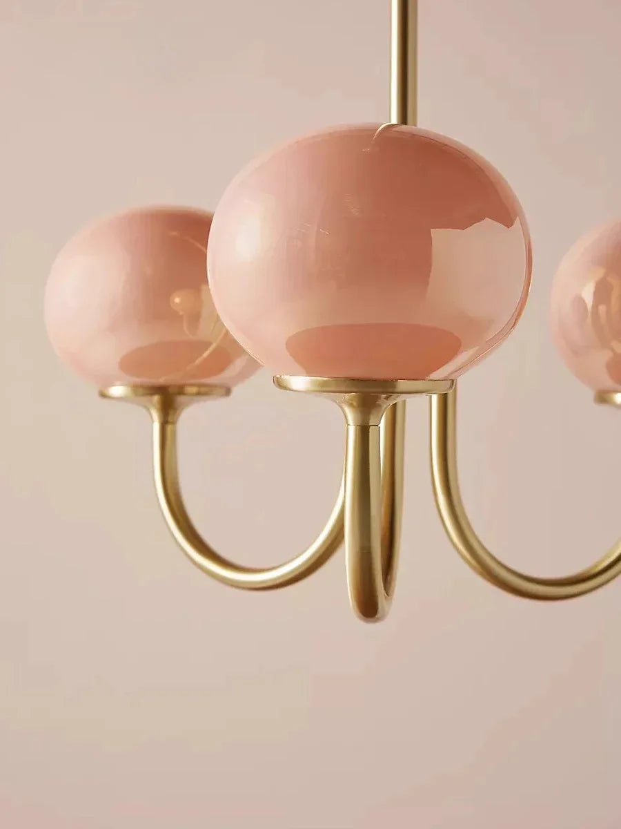 Lustre Chambre Adulte — LED — B doré 3 ampoules