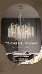 Lustre Luxe Cristal — LED