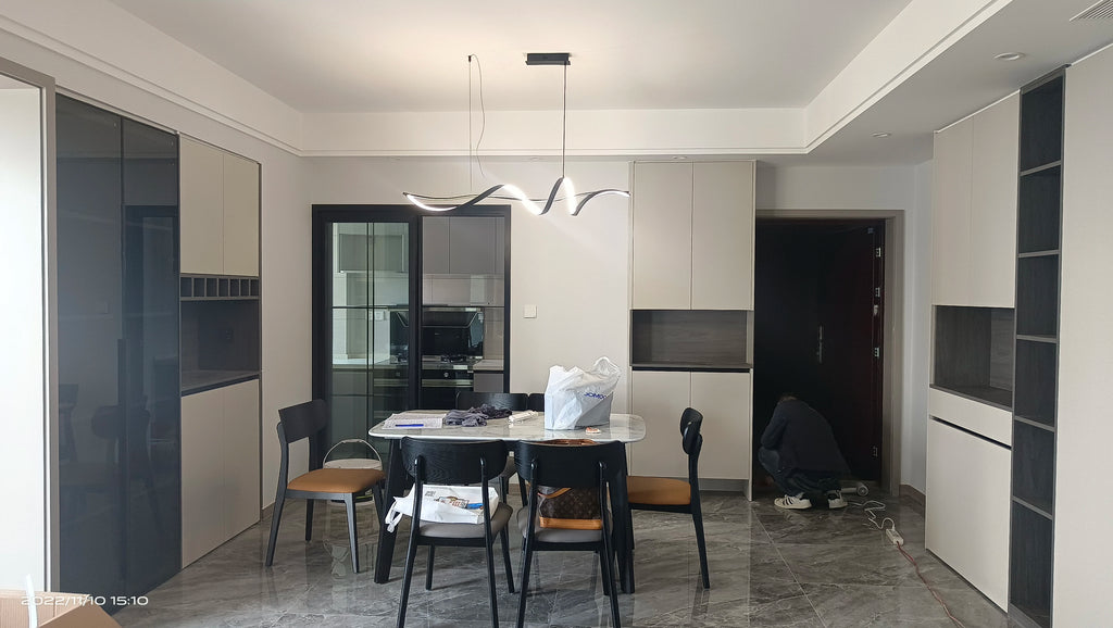 Lustre Salle à Manger Tendance — Salon