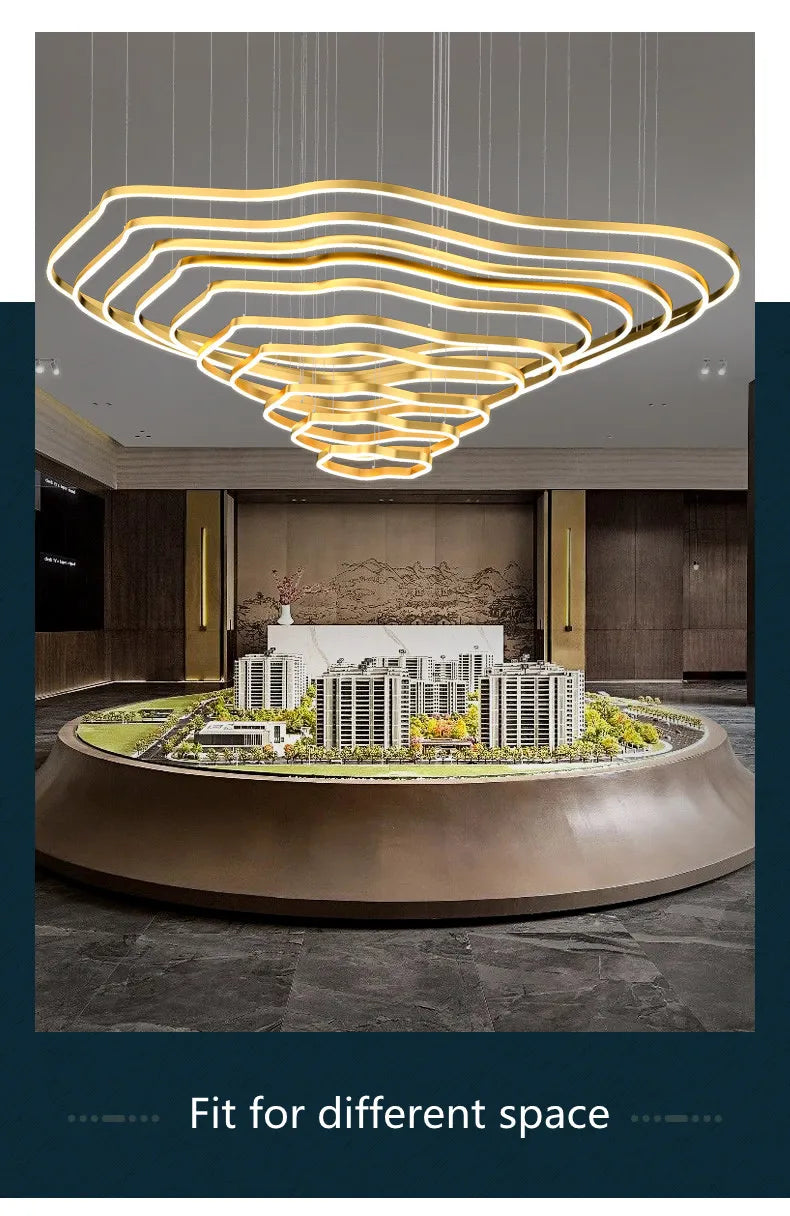Suspension Luminaire Salon — Moderne