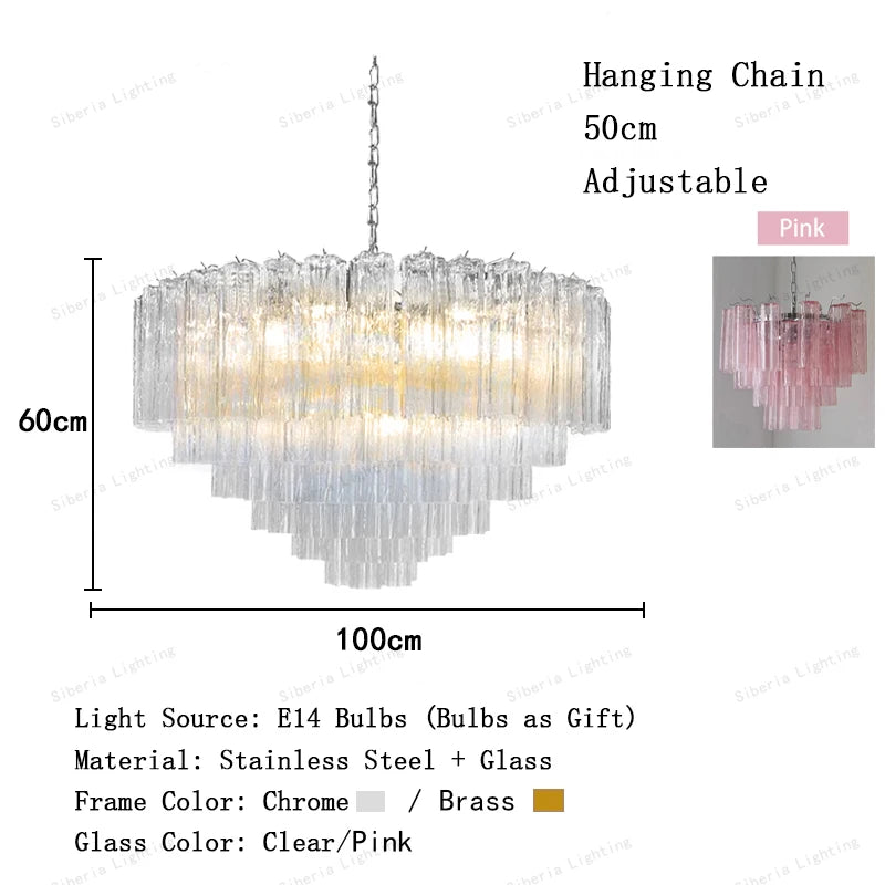 Suspension Verre Design — Salon