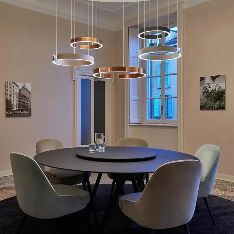 Lustre Anneau Design — LED