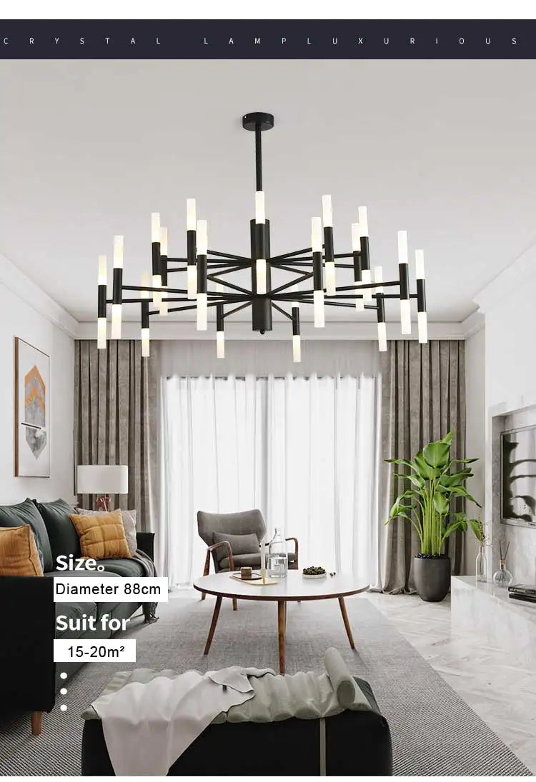 Lustre Cuisine Moderne — Plafonnier Nordique Design