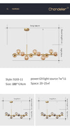 Lustre Design Salon — Verre