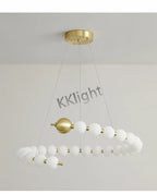 Lustre Art Déco — Cuivre