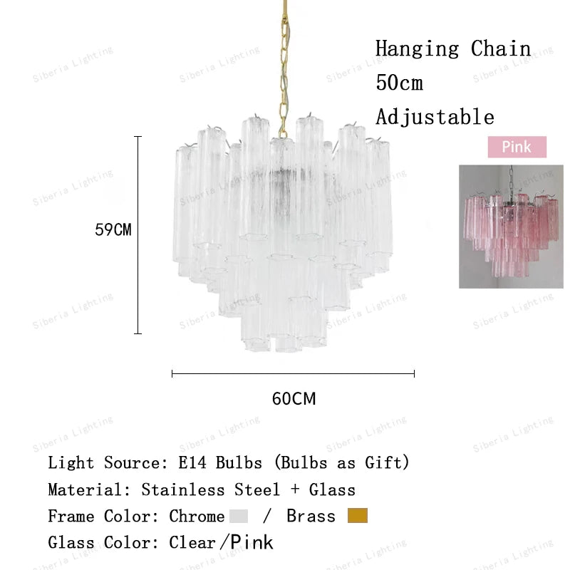 Suspension Verre Design — Salon