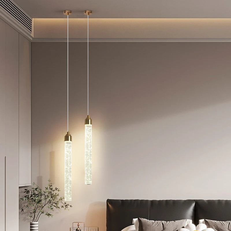 Suspension Cristal Luxe 35cm - Lustre Élégant LED