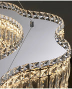 Lustre Salon Noir — Cristal