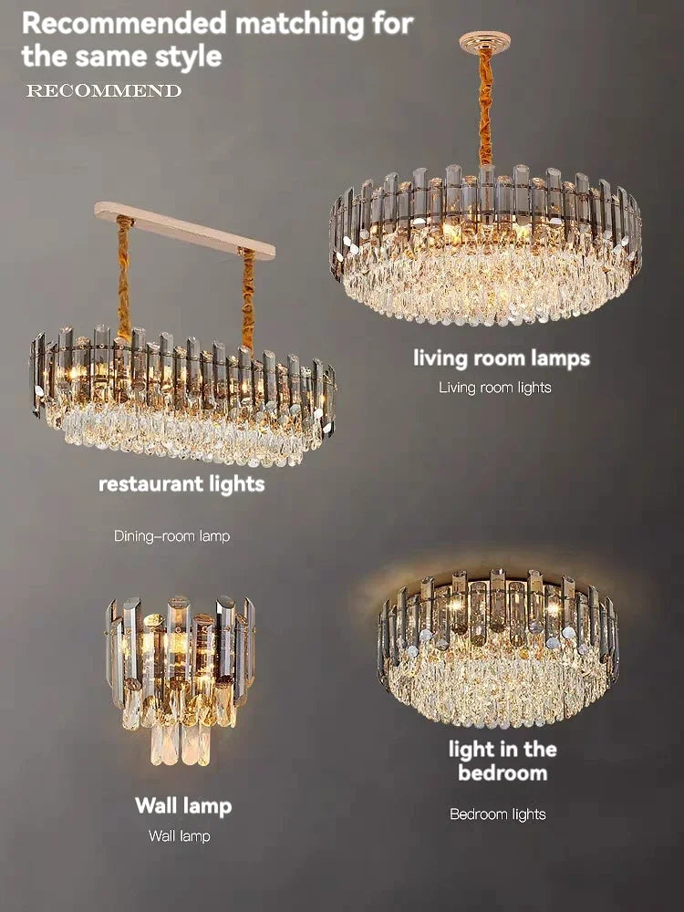 Lustre Luxe Doré