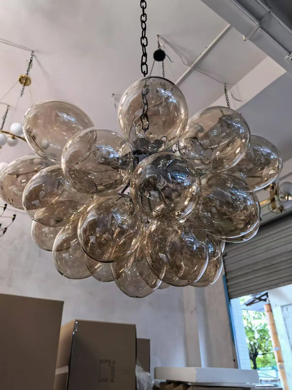 Lustre Design Salle à Manger — Nordique — 3 ampoules