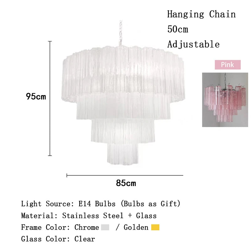 Suspension Verre Design — Salon