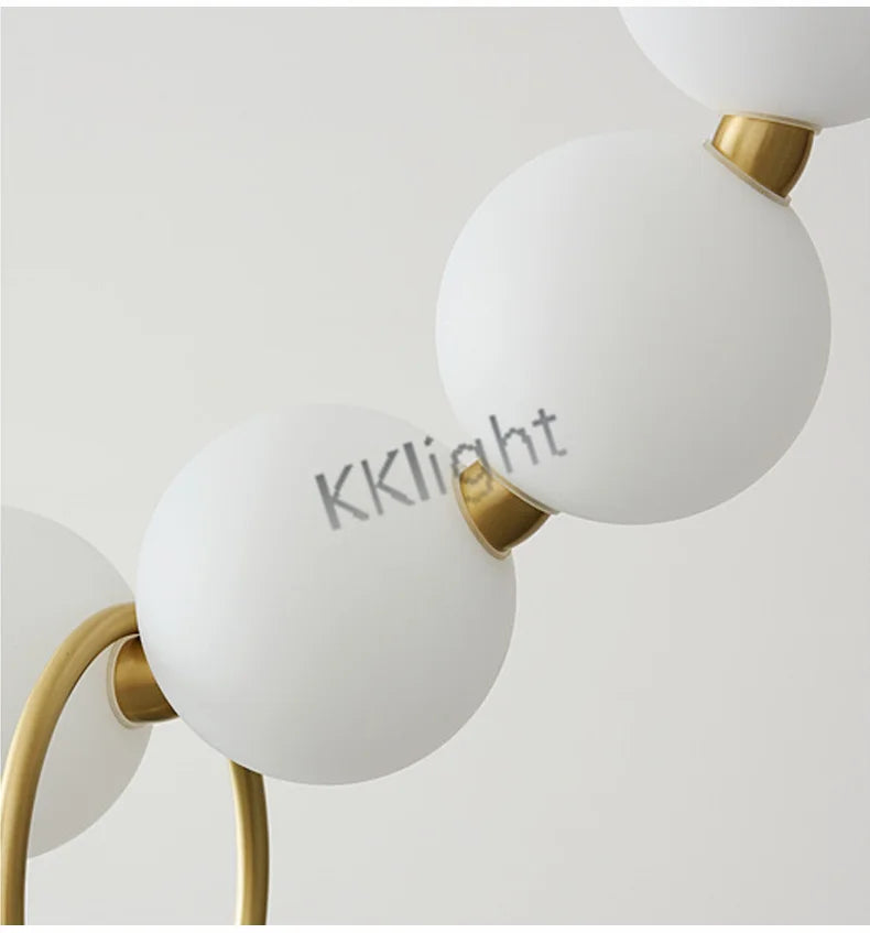 Lustre Art Déco — Cuivre