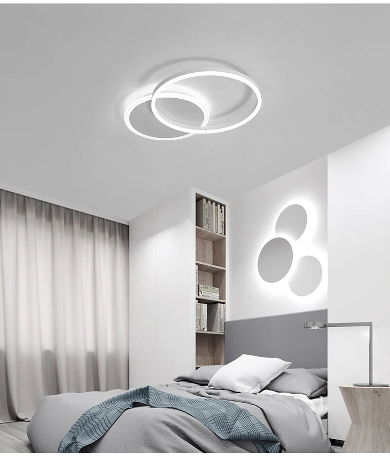 Lustre Blanc Moderne