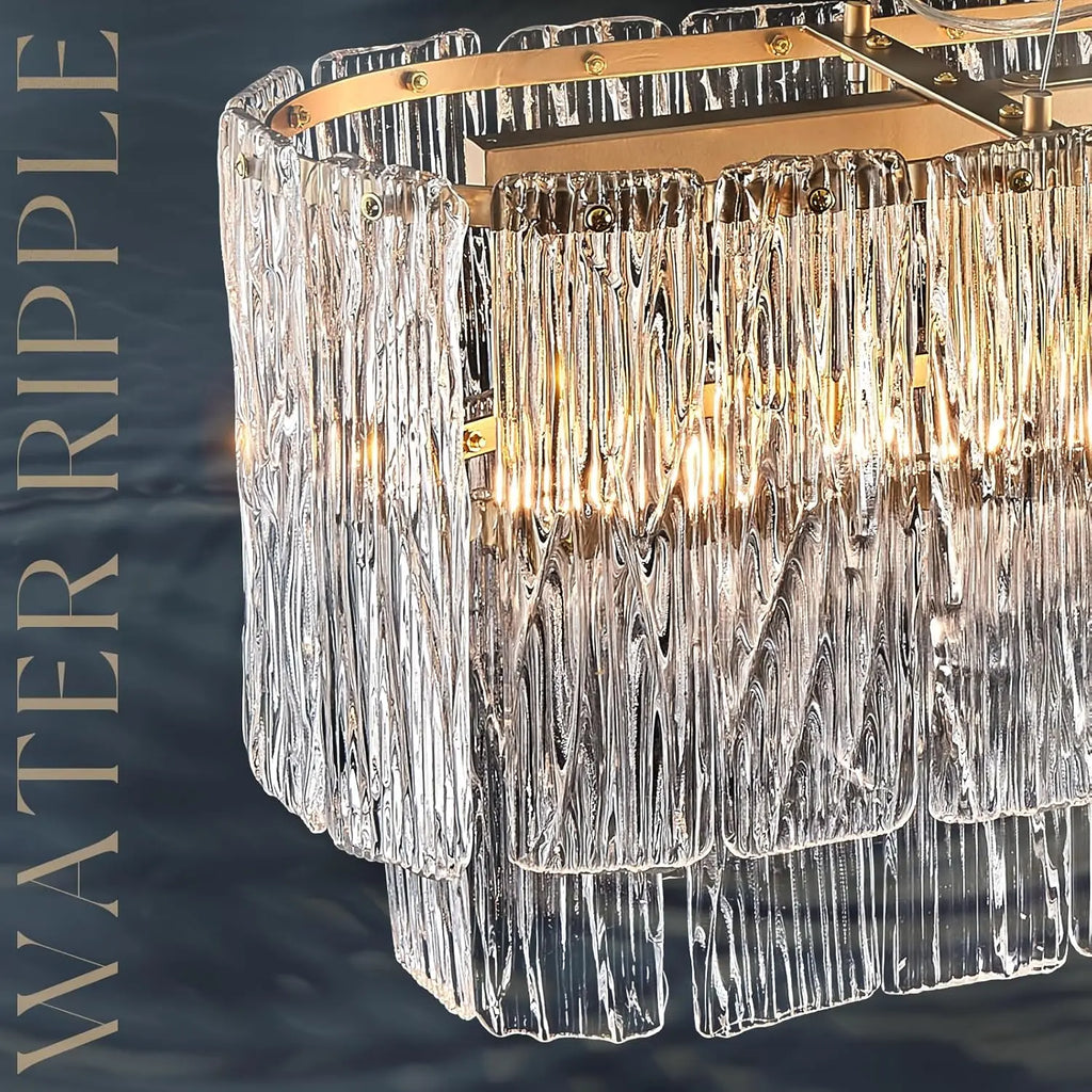 Lustre Moderne Design — Verre