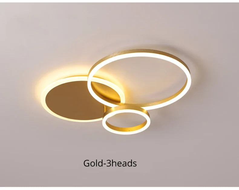 Lustre Blanc Moderne — blanc 2 ampoules 24W