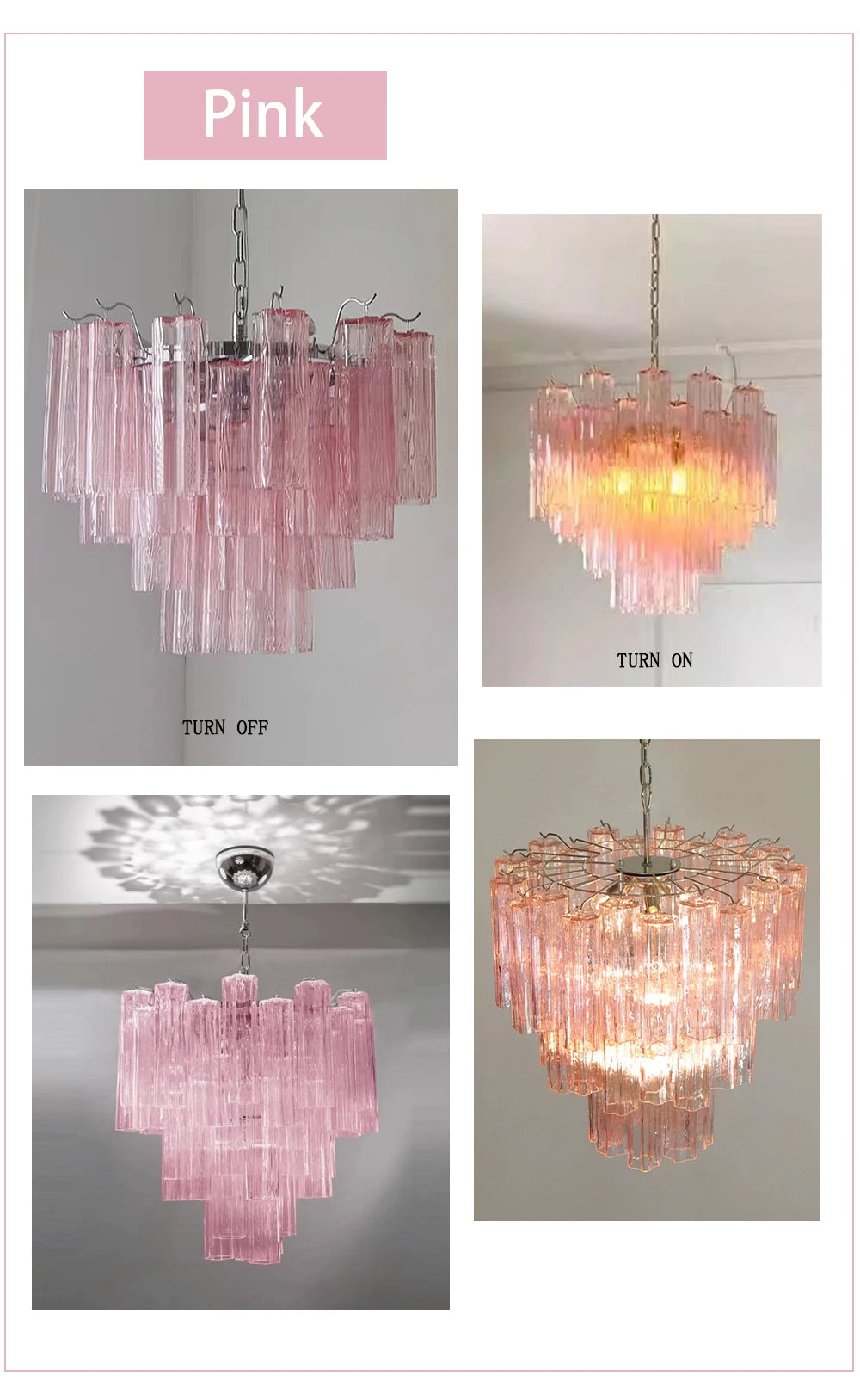 Suspension Verre Design — Salon