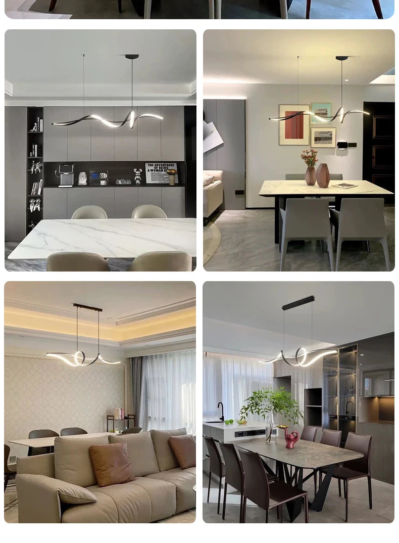 Lustre Salle à Manger Tendance — Salon