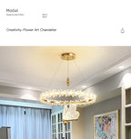 Lustre LED Cristal — Salle à Manger