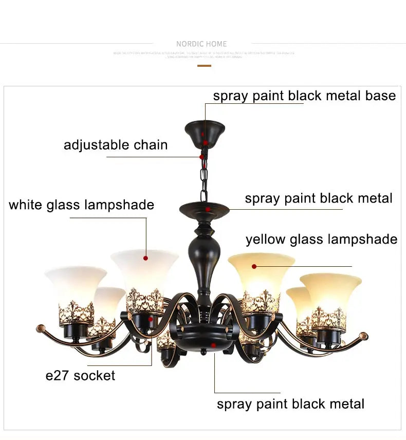 Suspension Verre Design — Vintage