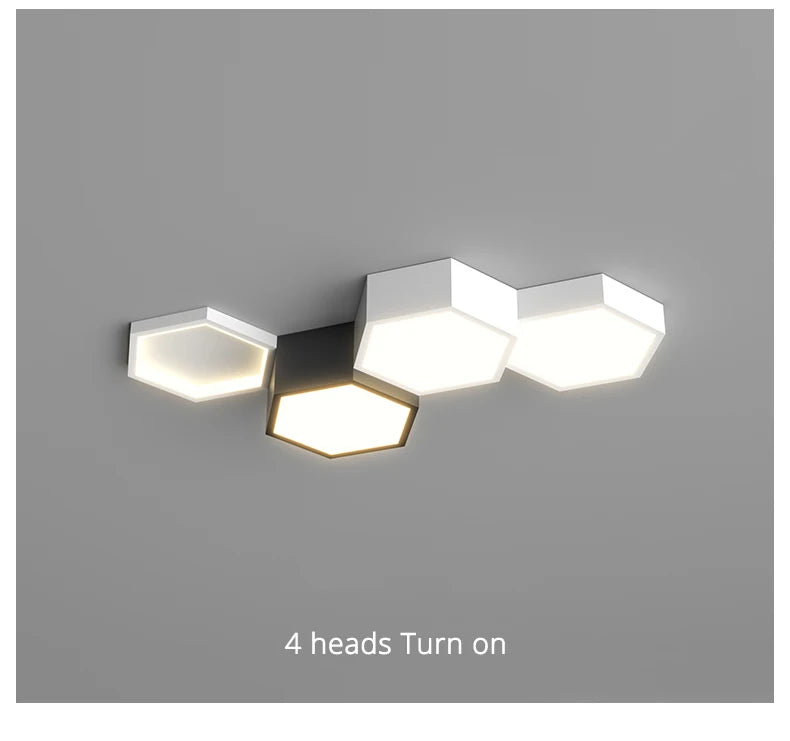 Lustre Luxe Salon — LED