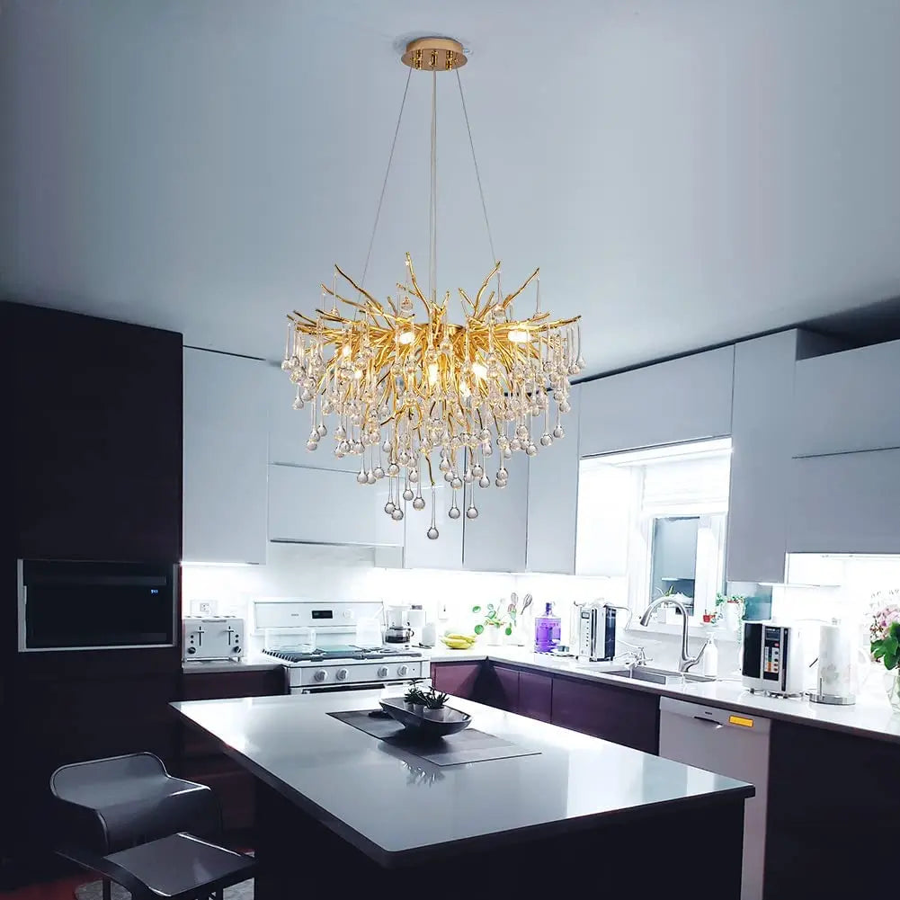 Lustre Cristal Salon — Nordique