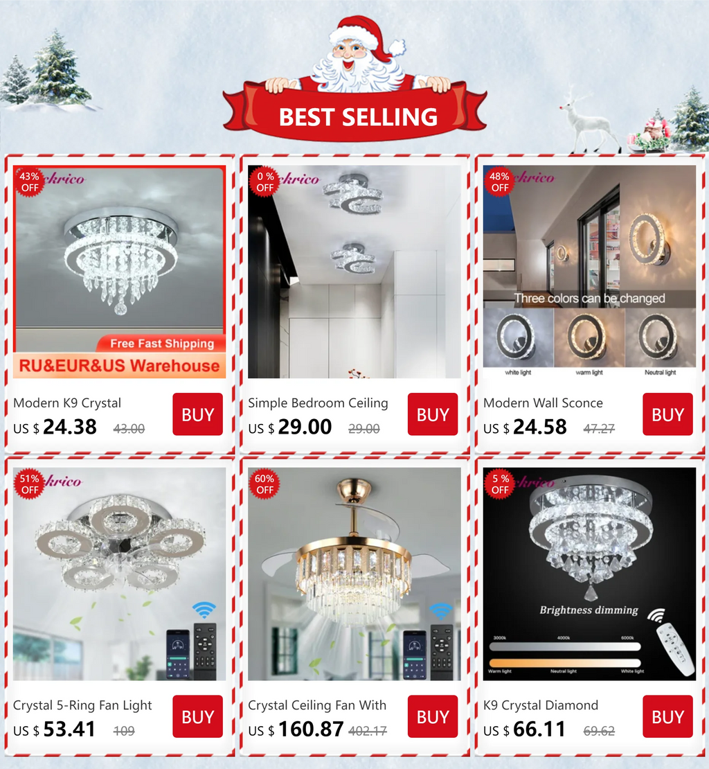 Lustre Cristal Ancien — Entrée