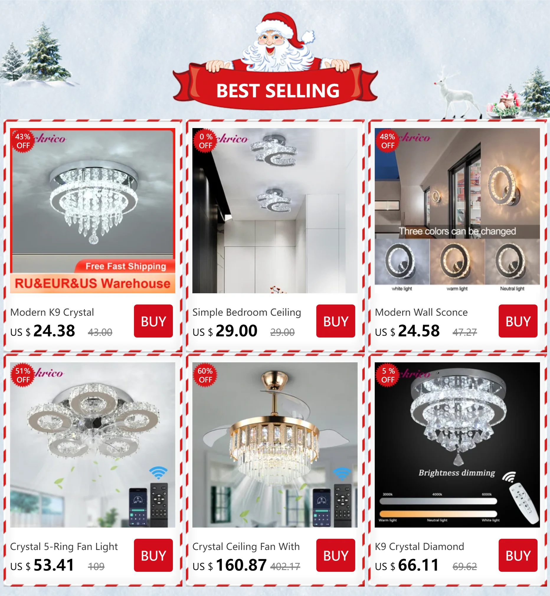 Lustre Cristal Ancien — Entrée