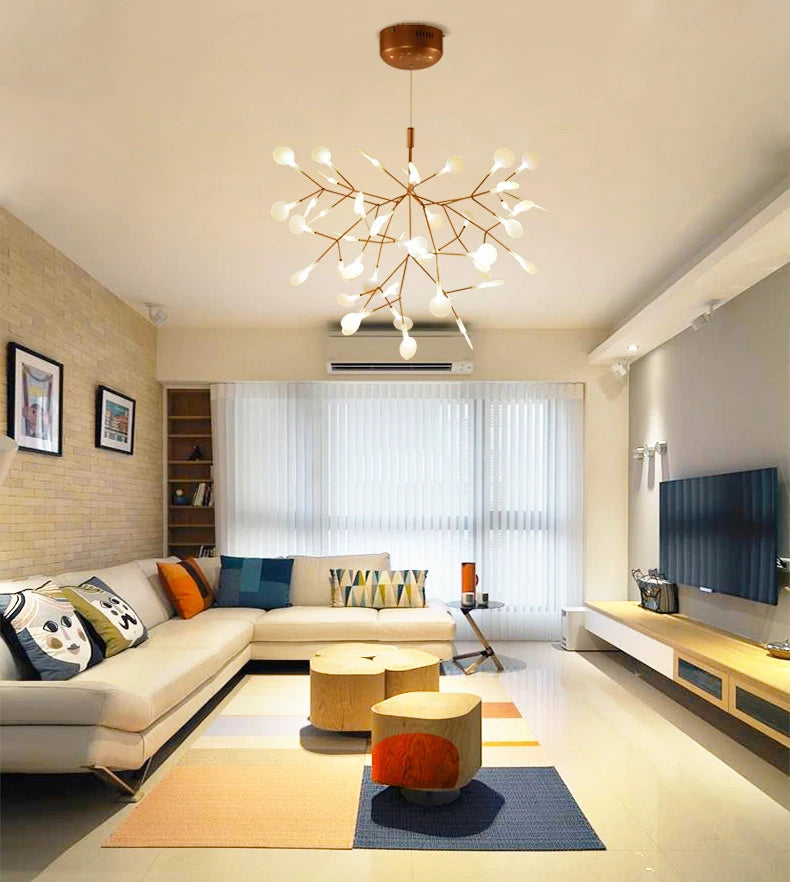 Branche Lustre — Lustre Branches LED