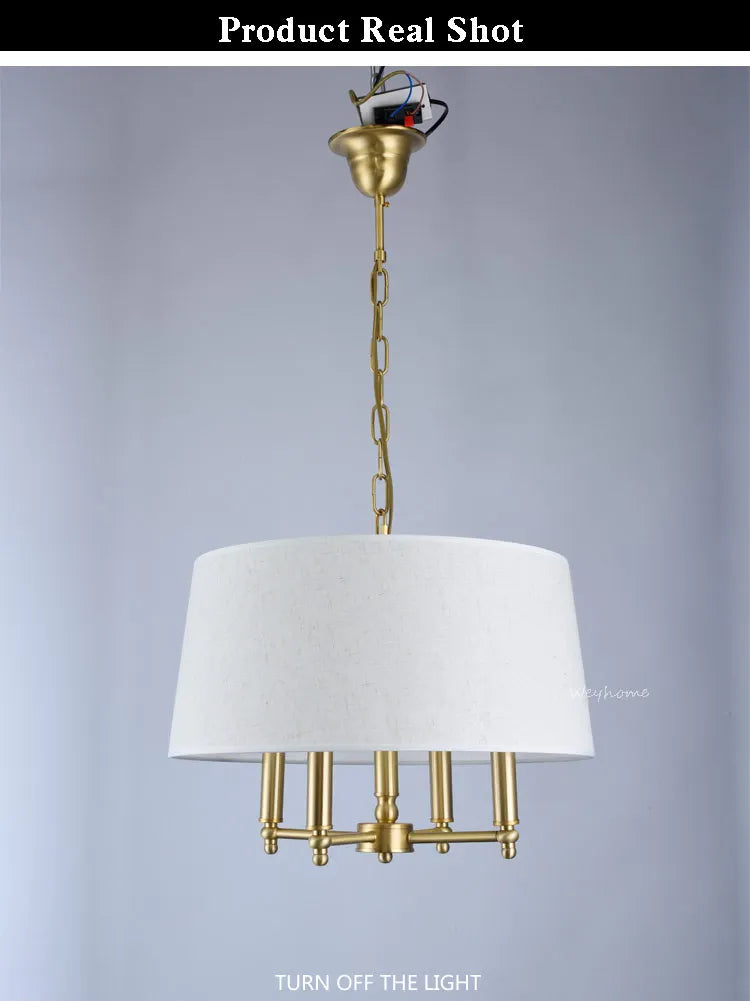 Lustre pour Salle à Manger — Cuivre