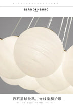 Lustre Blanc Moderne — Salon