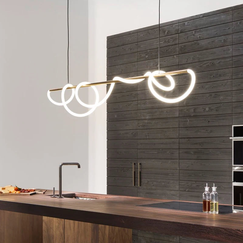 Lustre Pour Cuisine — Plafonnier Nordique Design