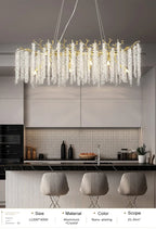 Lustre Cristal Ancien — Métal