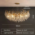 Grand Lustre Salle à Manger — Cristal Grand Format