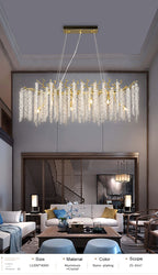 Lustre Luxe Cristal — LED