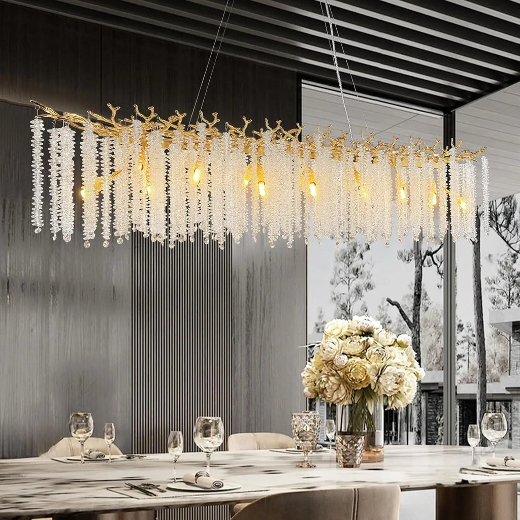 Lustre Cristal Salon