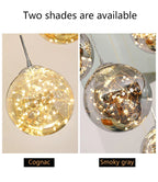 Lustre Salle à Manger Moderne — Cristal