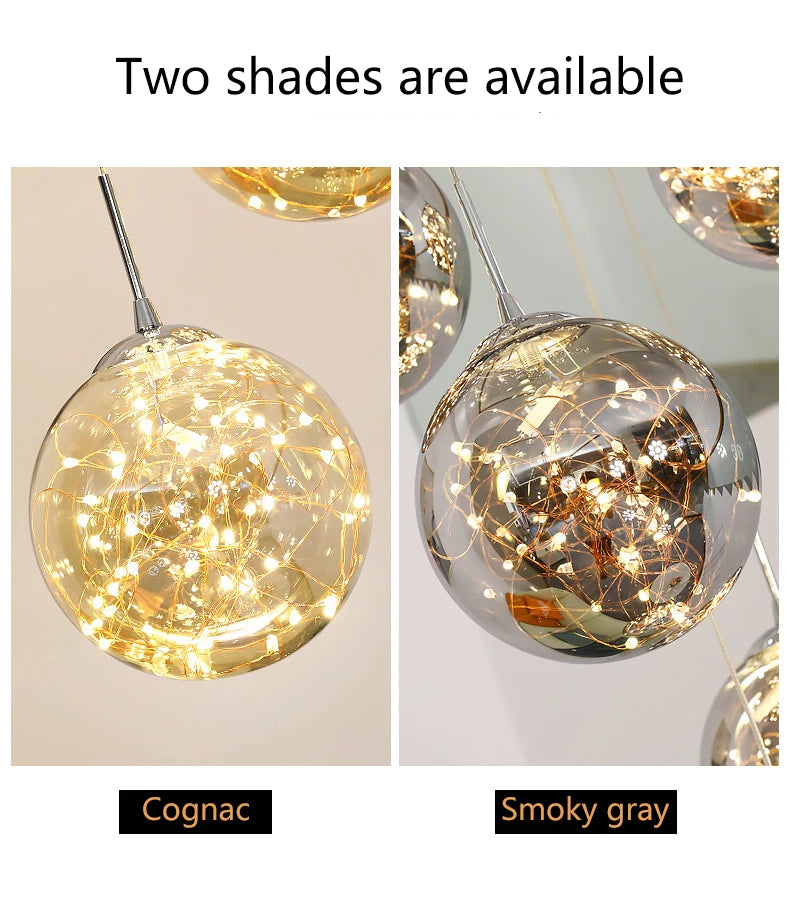 Lustre Salle à Manger Moderne — Cristal