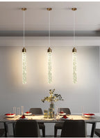 Suspension Cristal Luxe 35cm - Lustre Élégant LED