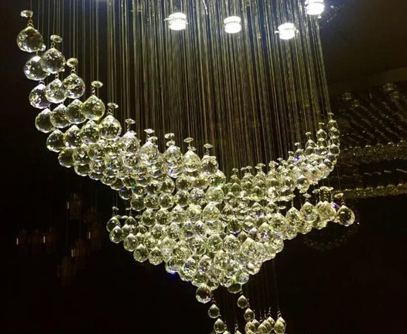 Suspension Luminaire Salon — Cristal